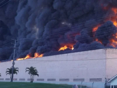 Santa Catarina lidera registros de incêndios corporativos no Brasil, seguido por São Paulo e Rio Grande do Sul