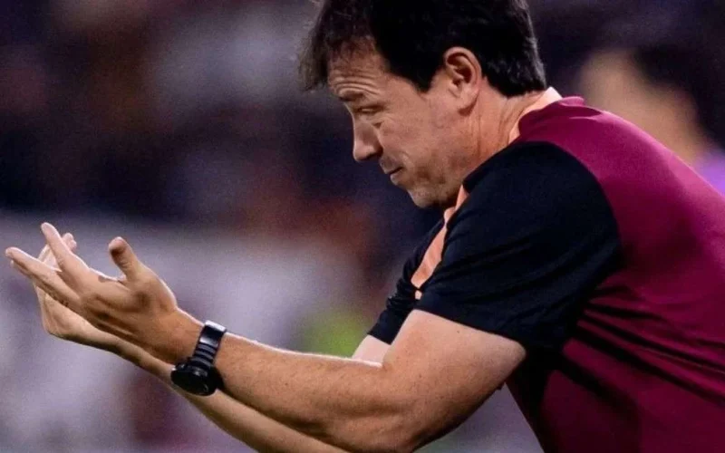 Fernando Diniz ocupa a 6ª posição entre os técnicos com mais derrotas no Brasileirão, acumulando 10 reveses entre Vasco e Corinthians
