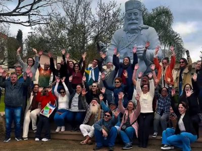 Monte Castelo se destaca no turismo regional com visita de 27 agentes de viagens de SC, PR e RS