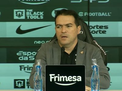 Marcelo Paz reafirma apoio a Fernando Diniz após sexta derrota consecutiva do Corinthians no Brasileirão