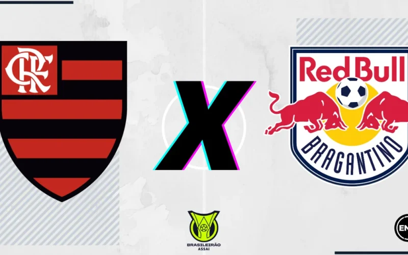 Flamengo enfrenta Bragantino no Maracanã buscando manter liderança do Brasileirão neste domingo