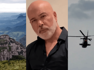 Helicóptero com cantor Rick desaparece em Urubici, SC; buscas estão em andamento pelo Corpo de Bombeiros e Força Aérea Brasileira