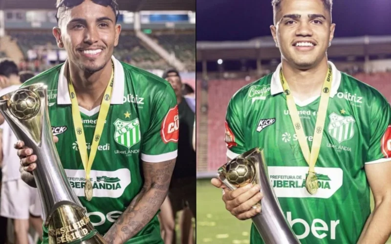 América negocia venda de campeões da Série D Samuel Alves e Jhonatan Lima ao Uberlândia