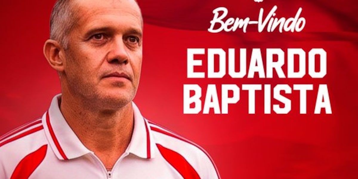 Internacional contrata Eduardo Baptista em busca de salvar equipe do rebaixamento no Brasileirão