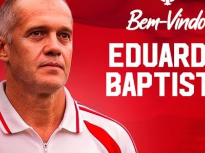 Internacional contrata Eduardo Baptista em busca de salvar equipe do rebaixamento no Brasileirão