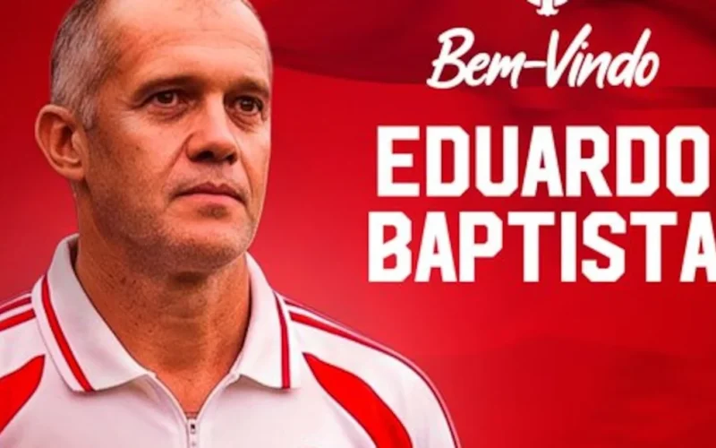 Internacional contrata Eduardo Baptista em busca de salvar equipe do rebaixamento no Brasileirão