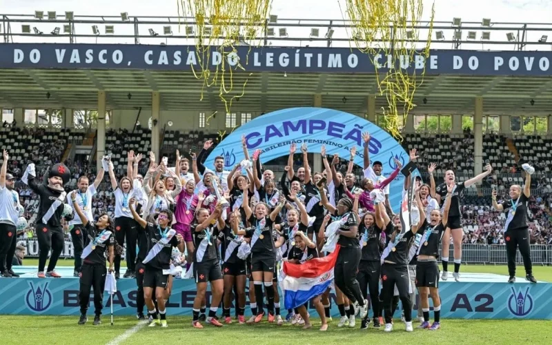 Vasco conquista o Campeonato Brasileiro Feminino A2 mesmo sob pressão do Itabirito