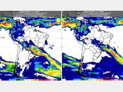 Previsão do tempo indica chuvas e geadas em diversas áreas do Sul até quarta-feira (23/9)