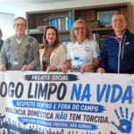 Clube Esportivo de Bento Gonçalves apresenta projeto de combate à violência durante encontro com a Federação Gaúcha de Futebol