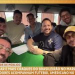 Neymar e Craques do Futebol Brasileiro Assistem a Partida da NFL no Maracanã Durante Pausa do Brasileirão