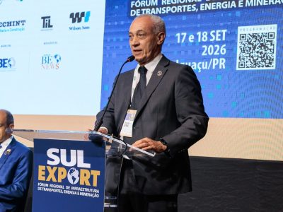 Osmari de Castilho Ribas é o novo presidente do Sul Export, destacando o papel de Navegantes na logística do Sul do Brasil