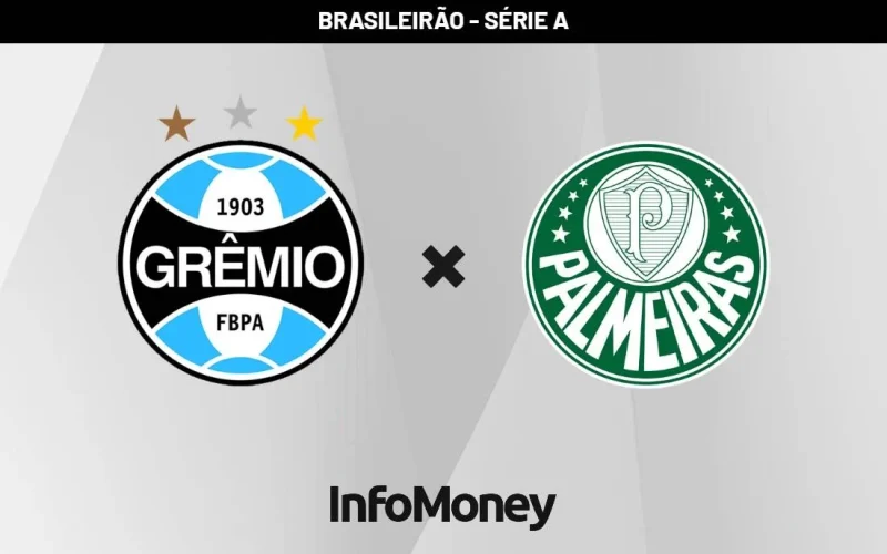 Grêmio enfrenta Palmeiras em partida crucial pela liderança do Brasileirão na Arena do Grêmio