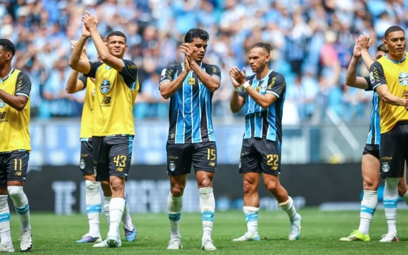 Grêmio enfrenta 57,6% de chances de rebaixamento com 10 rodadas restantes no Brasileirão