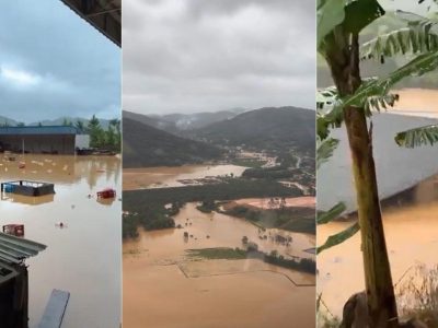 Inmet emite alerta vermelho de tempestade para Santa Catarina no dia 21; municípios afetados incluem Paraná e Rio Grande do Sul