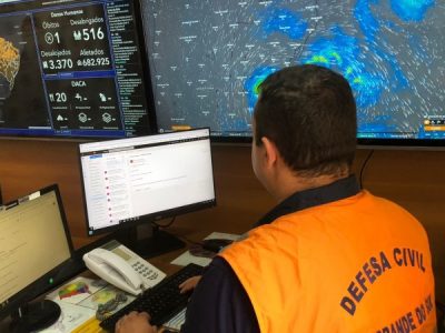 Alerta vermelho: temporais com chuva intensa e ventos fortes podem atingir 529 municípios do Sul a partir desta noite