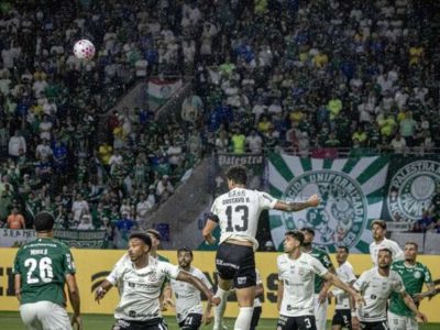 Palmeiras goleia Corinthians por 4 a 1 e torcida provoca rival com hino de rebaixamento
