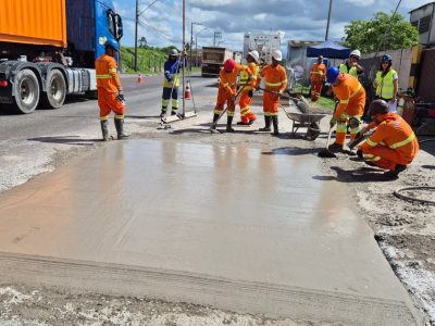 Votorantim Cimentos lança cimento especial para rodovias que já foi utilizado em acesso ao Porto de Paranaguá, no Paraná