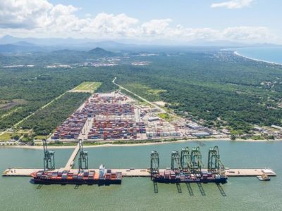 Obra de dragagem na Baía da Babitonga terá investimento de R$ 300 milhões e ampliará capacidade portuária em Santa Catarina