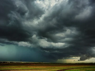 Ciclone e quedas de temperatura marcam fim de semana no Sul com previsão de temporais e chuvas intensas