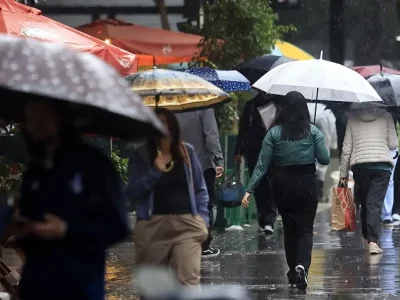 Região Sul terá domingo de instabilidade com chuva e risco de tempestades, aponta Inmet