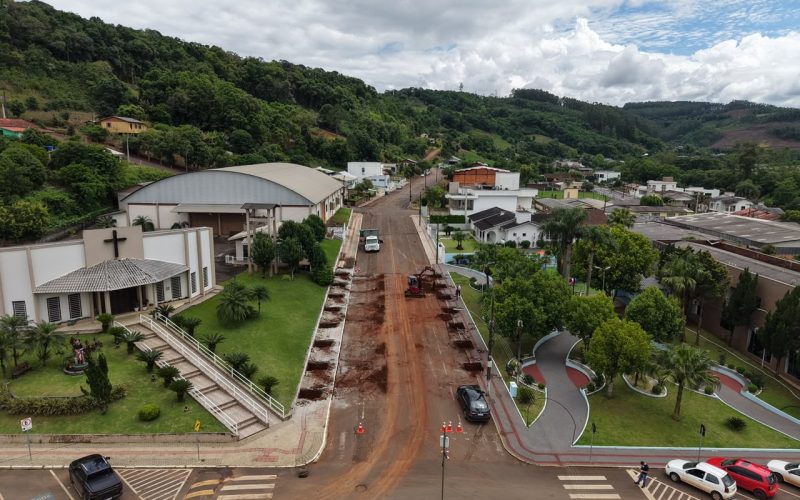 Sul Brasil inicia construção da Rua Coberta com investimento de R$ 489 mil para eventos e integração comunitária
