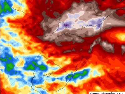 Chuva retorna ao Sul com alerta especial para Santa Catarina e Paraná a partir de quarta-feira