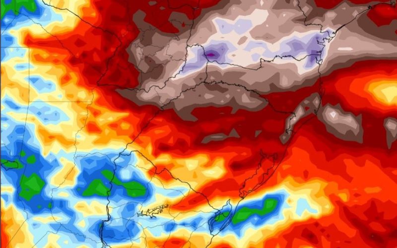 Chuva retorna ao Sul com alerta especial para Santa Catarina e Paraná a partir de quarta-feira