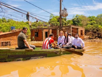 Foz do Iguaçu em alerta amarelo para temporais com previsão de até 108 mm de chuva até sábado