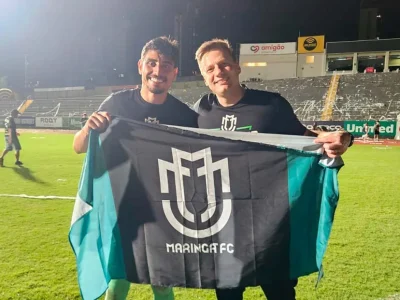 Maringá conquista acesso à Série B com vitória sobre o Floresta e celebra com beltronenses na equipe técnica
