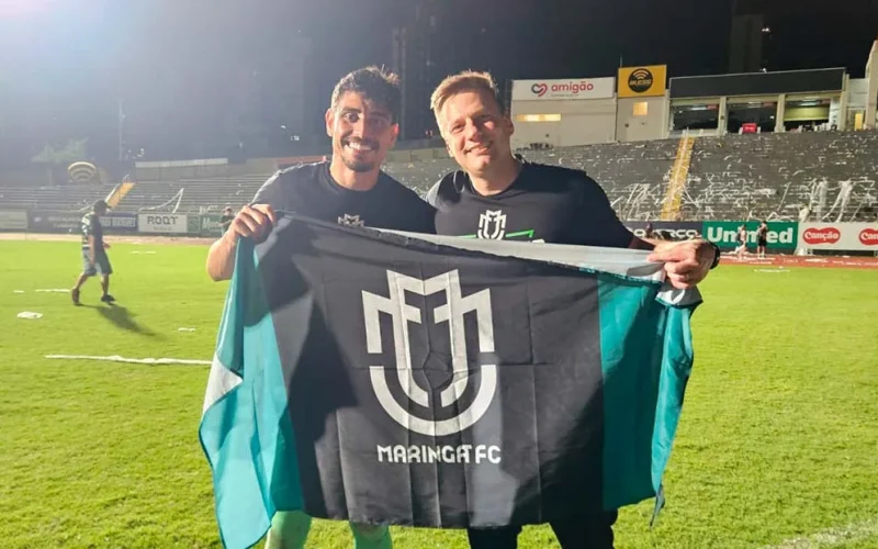 Maringá conquista acesso à Série B com vitória sobre o Floresta e celebra com beltronenses na equipe técnica