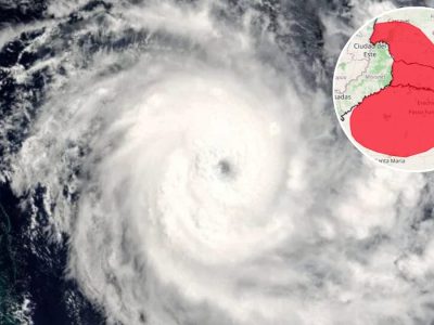 Ciclone extratropical coloca mais de 500 cidades do Sul em alerta vermelho para tempestades com ventos de até 100 km/h