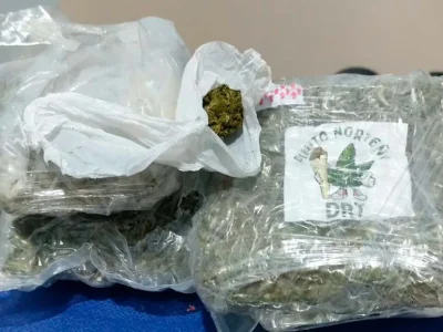 Homem é preso com mais de 1 kg de skunk em Capanema, no Paraná