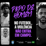 CBF lança campanha "Papo de Homem" com Vini Jr. e Endrick para combater a violência contra mulheres no futebol
