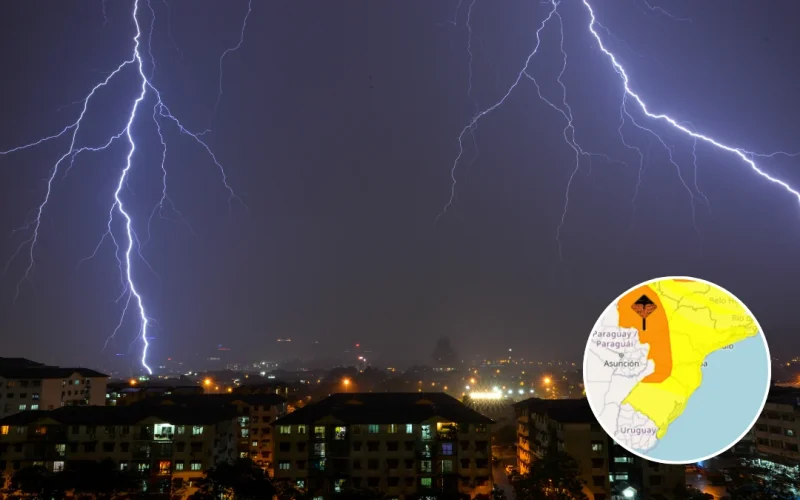 Ciclone extratropical promete chuvas intensas e queda de temperatura em SC, PR e RS durante feriadão de Nossa Senhora Aparecida