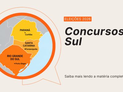 Governadores eleitos no Sul do Brasil apresentam propostas para concursos públicos e segurança nas eleições de 2026