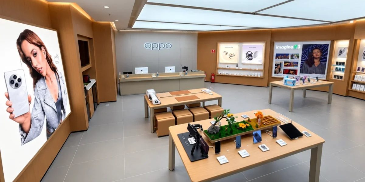 OPPO inaugura primeira loja no Brasil em São Paulo e planeja expansão na região Sul até o fim do ano