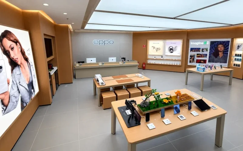 OPPO inaugura primeira loja no Brasil em São Paulo e planeja expansão na região Sul até o fim do ano