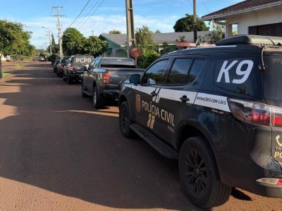 Operação da PCPR resulta na prisão de sete envolvidos no tráfico de drogas em Paraná, Santa Catarina e Rio Grande do Sul